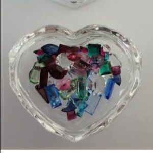 🌸1998 RETIRED Swarovski Sweet Heart Jewel Box by Designer Edith Mair🌸
